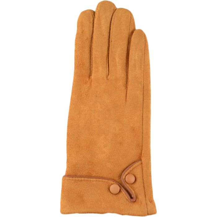 Womens Faux Suede Gloves (12pcs)