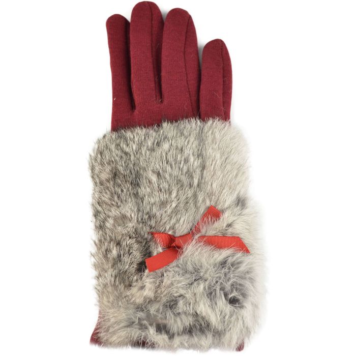 Womens Real Fur Gloves (12pcs)