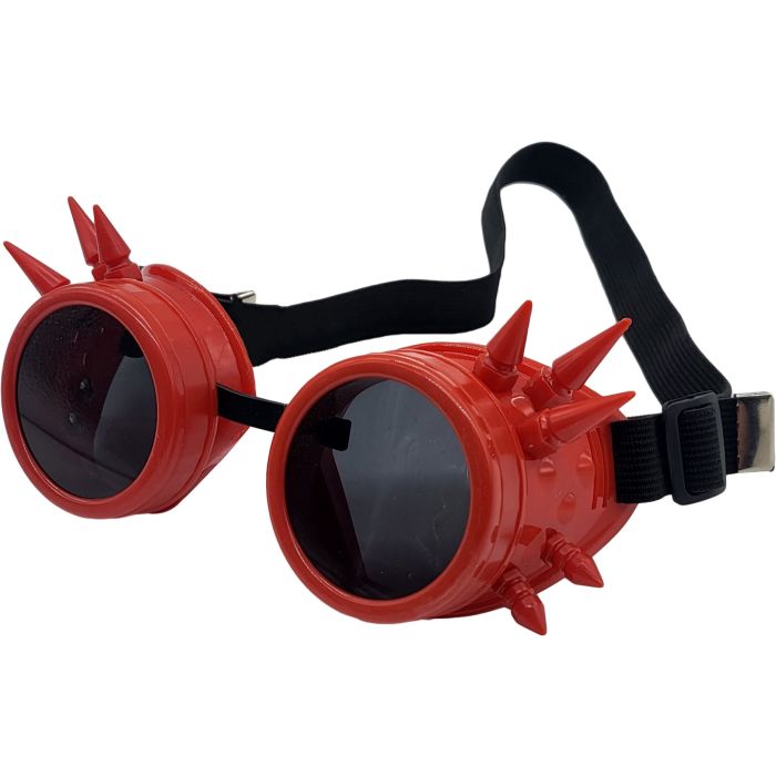 Novelty Spiked Steampunk Motorcycle Goggles