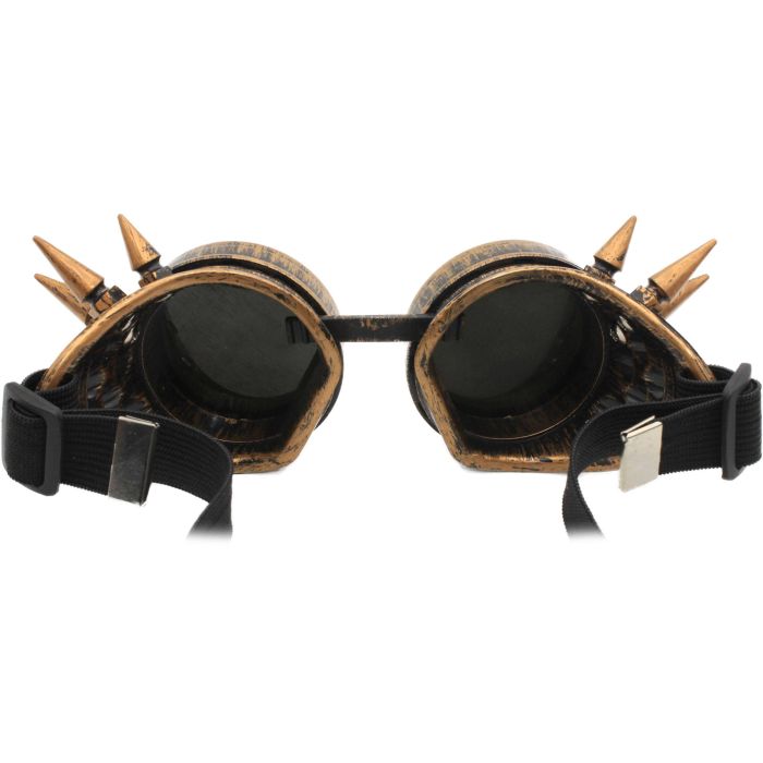 Novelty Spiked Steampunk Motorcycle Goggles