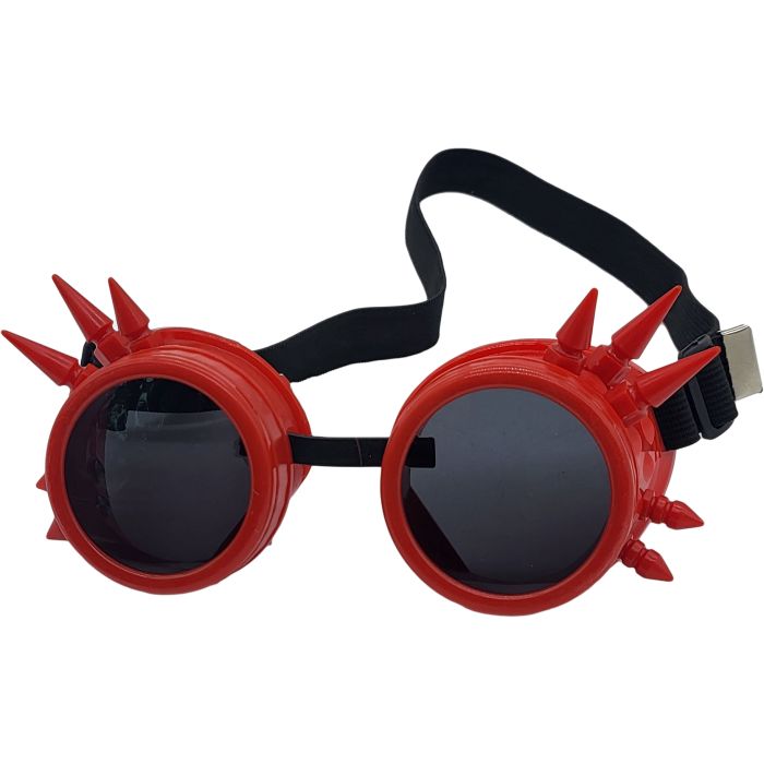 Novelty Spiked Steampunk Motorcycle Goggles