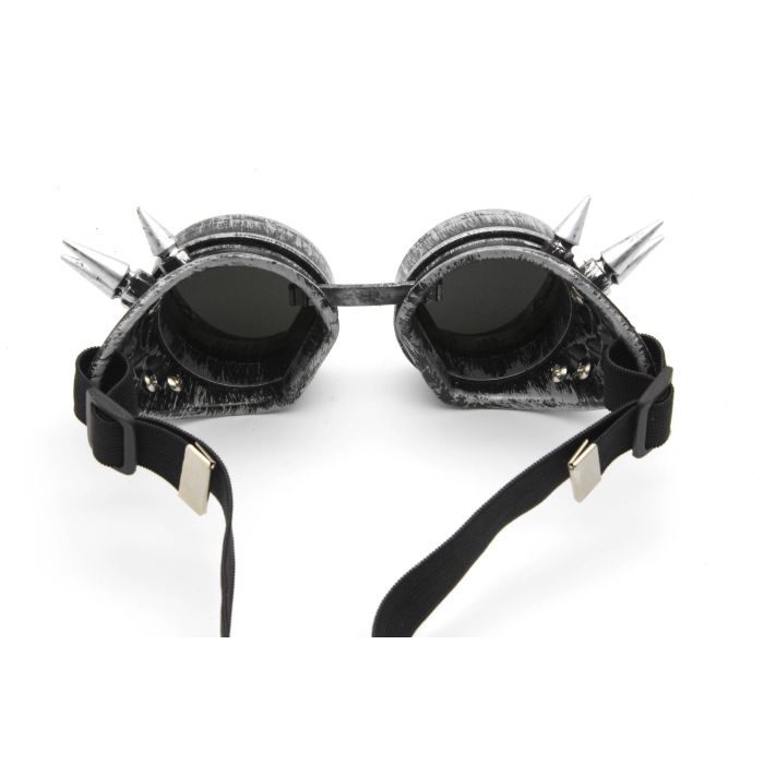 Novelty Spiked Steampunk Motorcycle Goggles