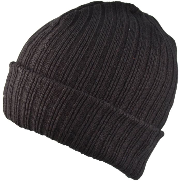 Knitted Beanie Hat (12pcs)