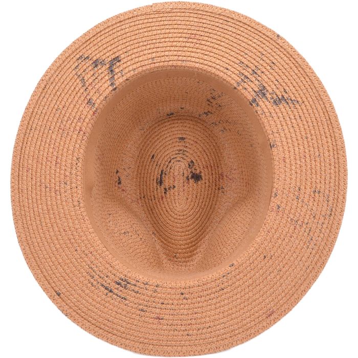 Unique Paint Splatter Panama Hat (12pcs)