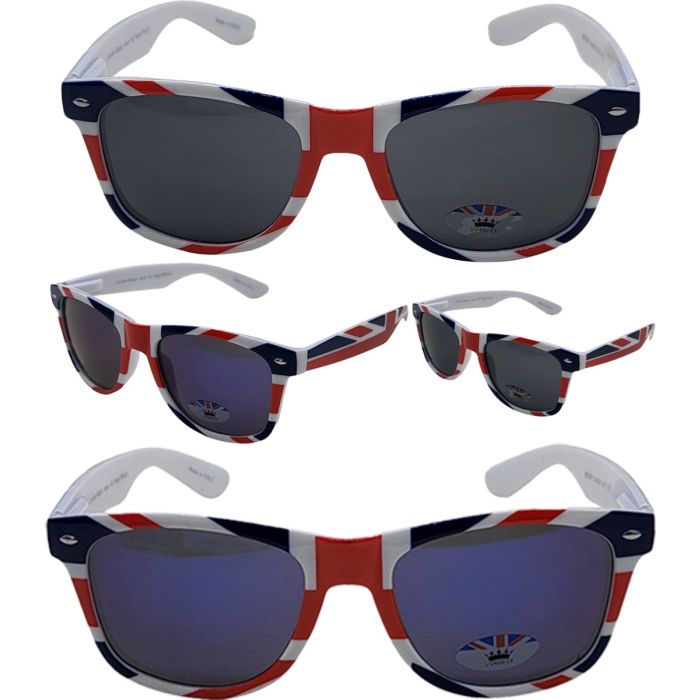 Union Jack Wayfarer Sunglasses (12pcs)