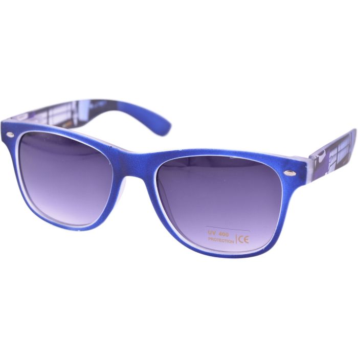 Patterned Wayfarer Sunglasses (12pcs)