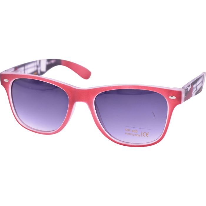Patterned Wayfarer Sunglasses (12pcs)