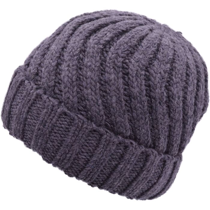 Real Fur Pompom Beanie