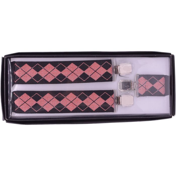 35mm Wide Adjustable Braces / Suspenders (12pcs)