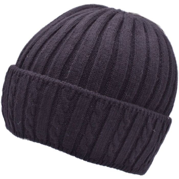 Knitted Beanie Hat (12pcs)