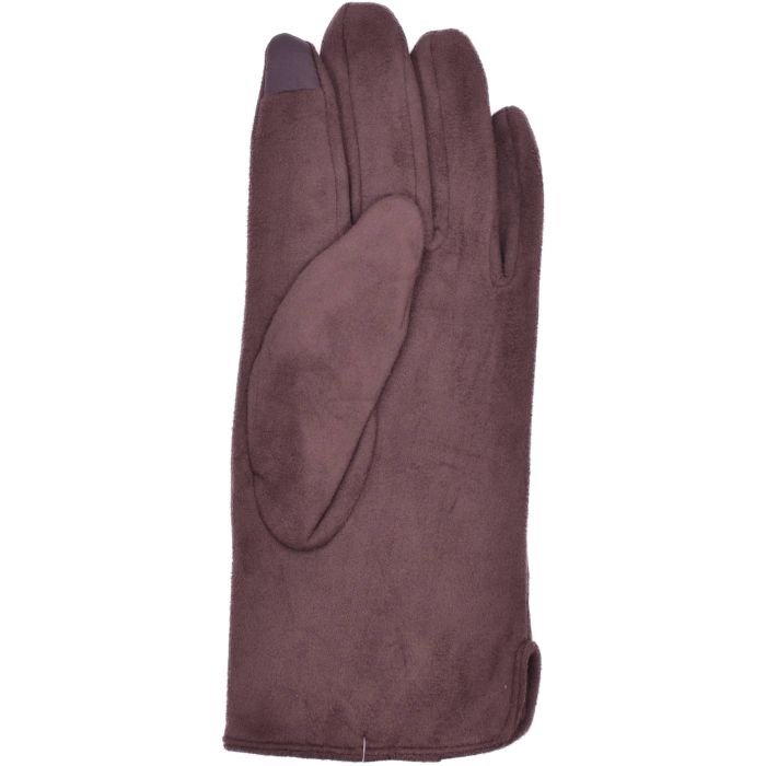 Mens Faux Suede Gloves (12pcs)