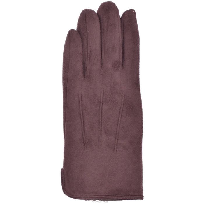 Mens Faux Suede Gloves (12pcs)