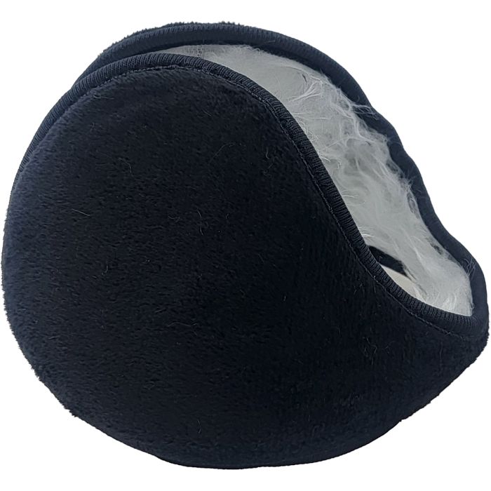 Black Faux Fur Earmuffs (12pcs)