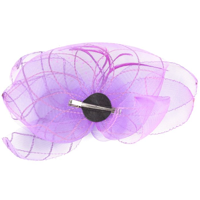 Womens Feathered Fascinator Hat (12pcs)
