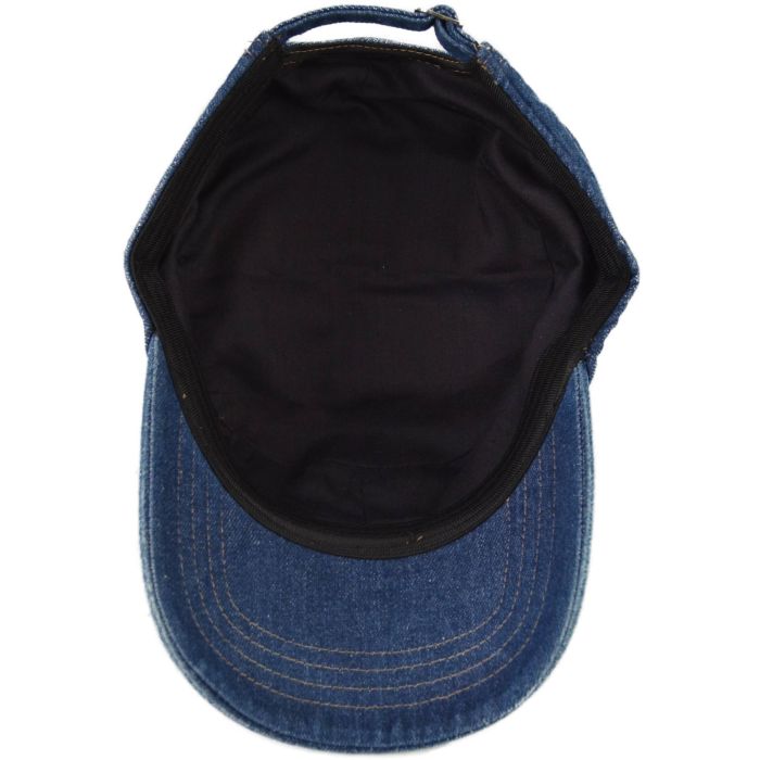 Denim Military Army Cap