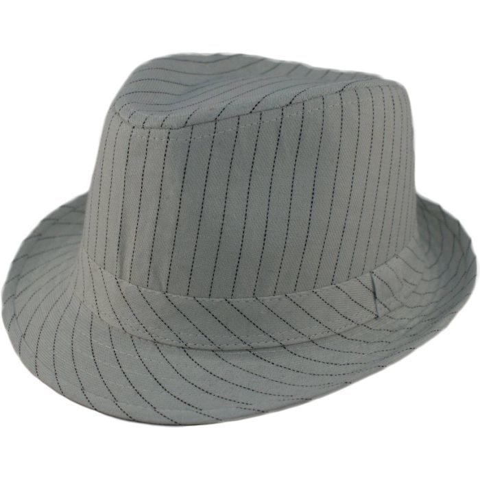 Black Summer Trilby Hat (12pcs)