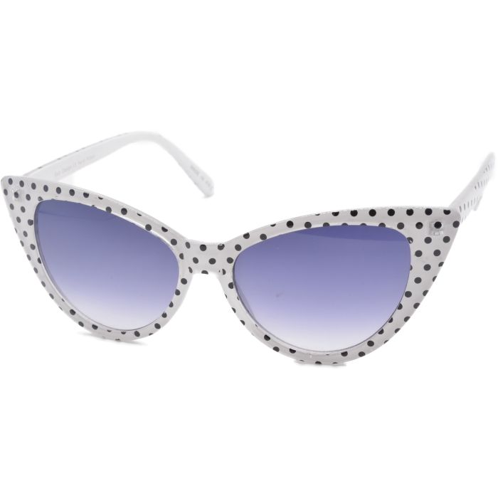 Dotted Cat Eye Sunglasses (12pcs)