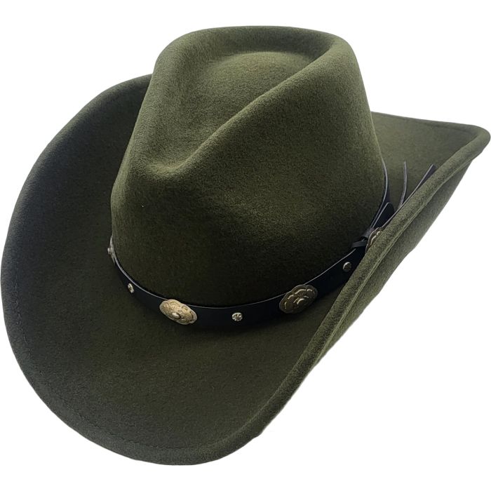 Wool Felt Cowboy Hat