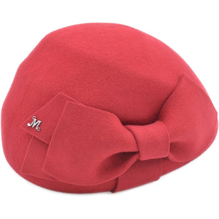 Womens Wool Felt Vintage Cloche Hat