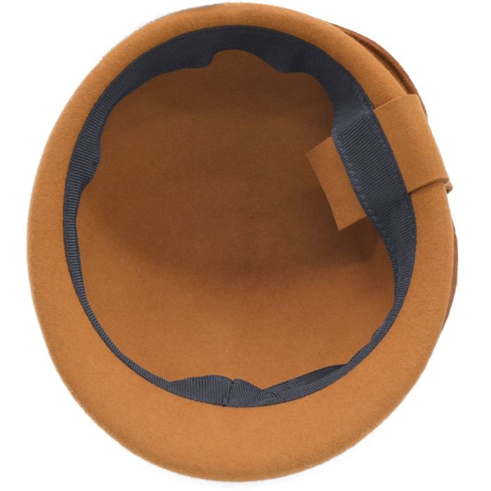 Womens Wool Felt Vintage Cloche Hat