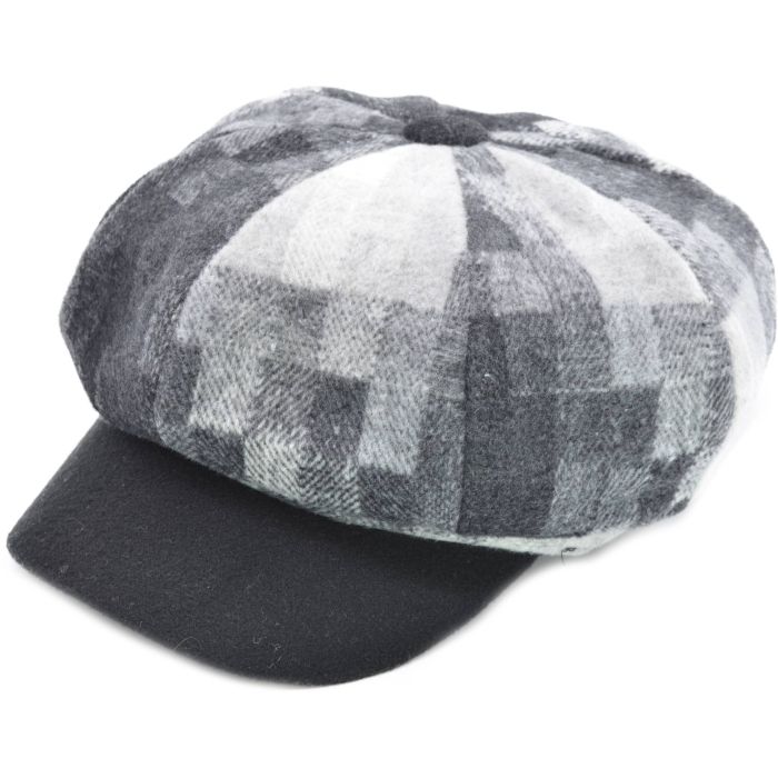 Woolly Newsboy Cap