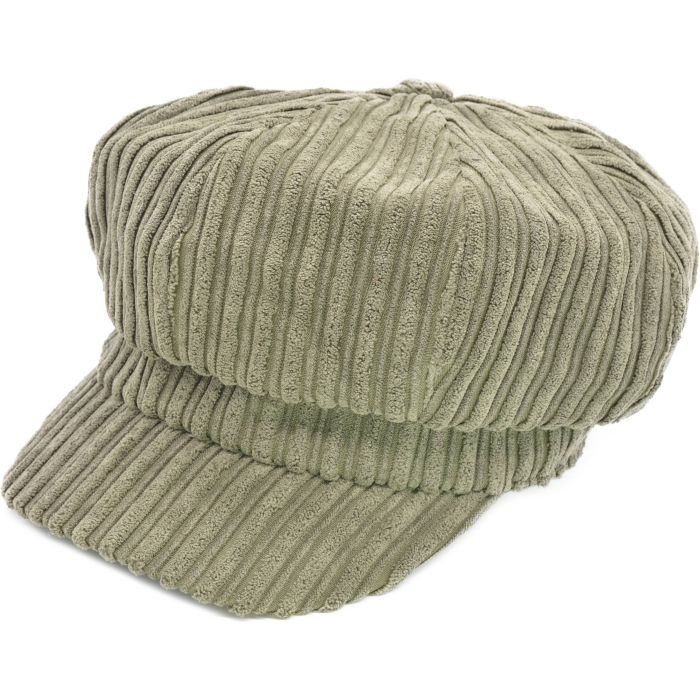 Corduroy Newsboy Cap