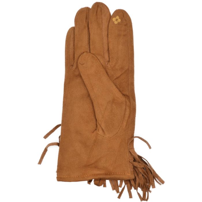 Womens Faux Suede Gloves (12pcs)