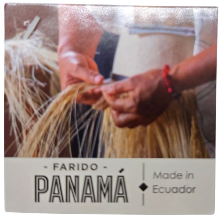 Natural Straw Panama Hat