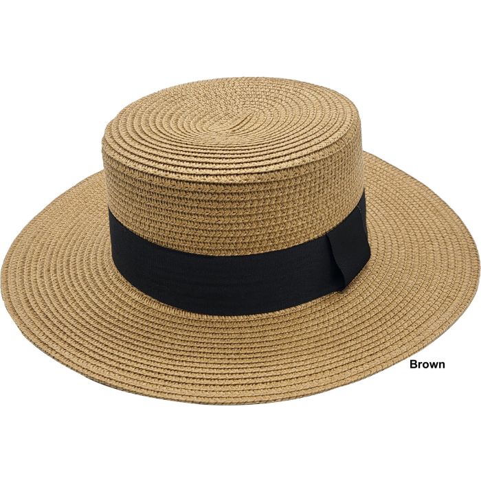 Summer Boater Hat