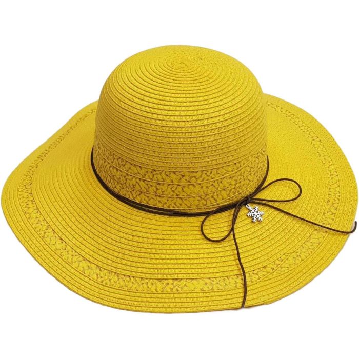 Womens Wide Brim Summer Hat