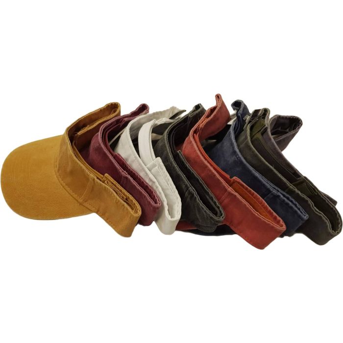Stonewashed Visor (12pcs)