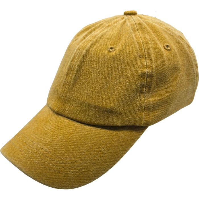 Casual Stone-Wash Baseball Cap