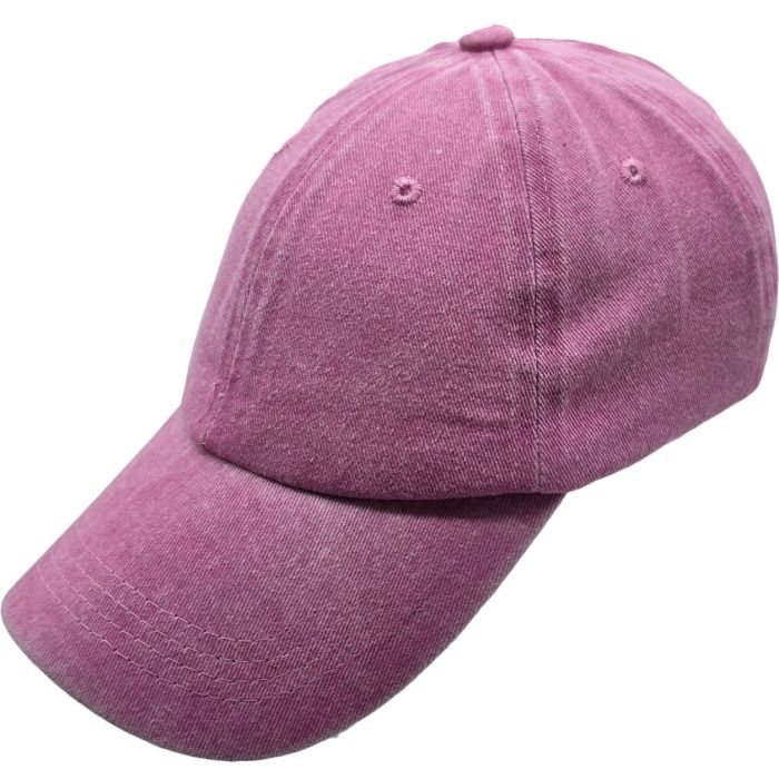 Casual Stone-Wash Baseball Cap