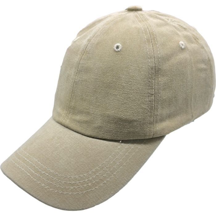 Casual Stone-Wash Baseball Cap