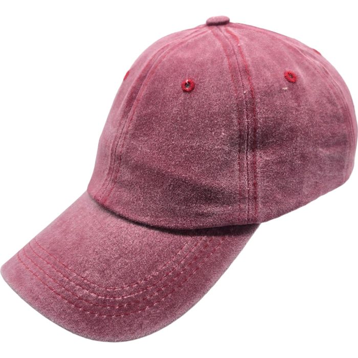 Casual Stone-Wash Baseball Cap