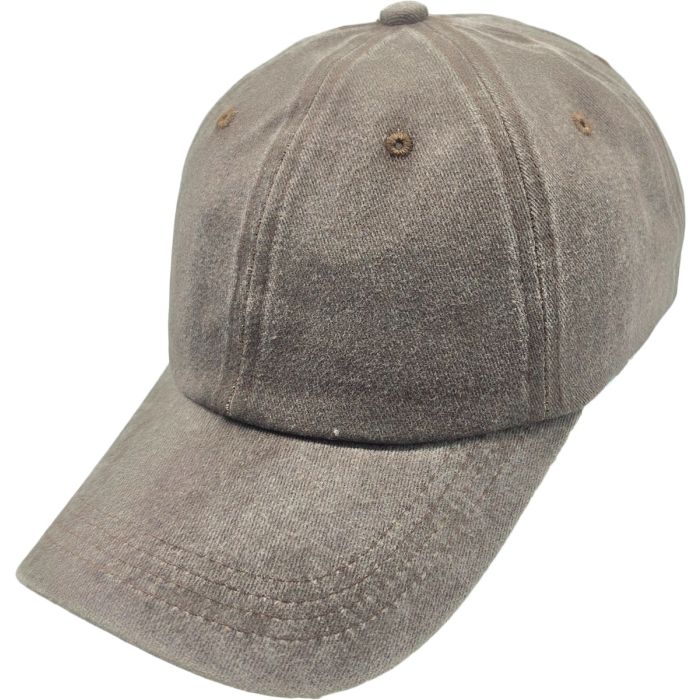 Casual Stone-Wash Baseball Cap