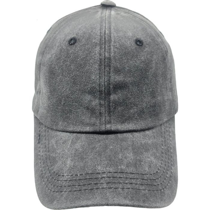 Casual Stone-Wash Baseball Cap