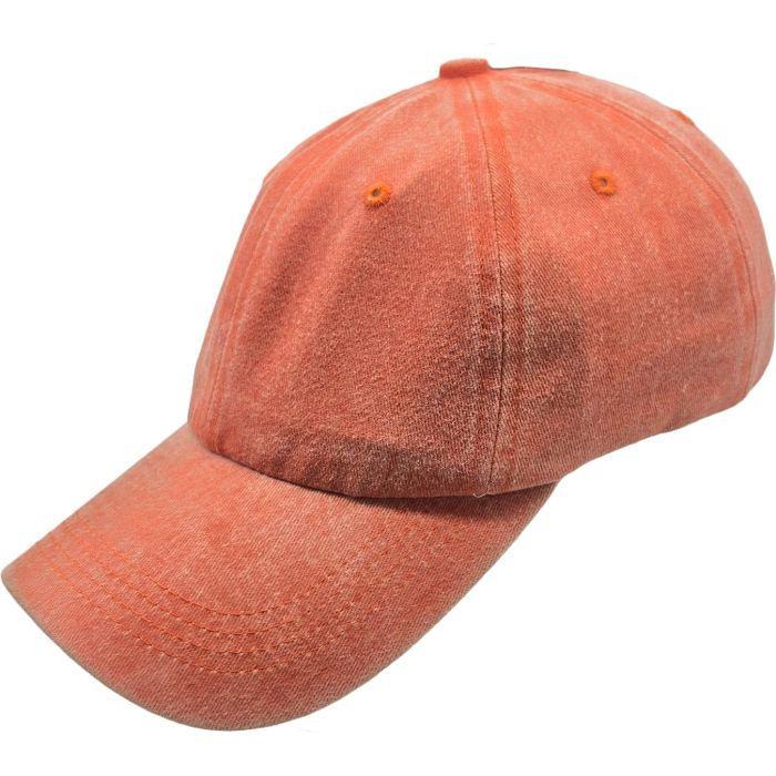 Casual Stone-Wash Baseball Cap