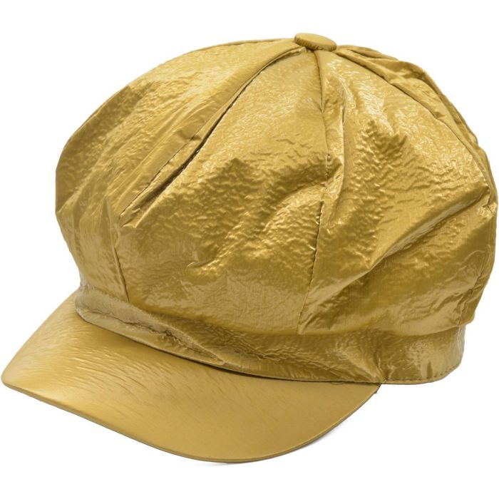 Metallic Newsboy Cap