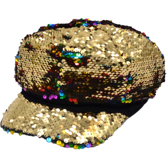 Newsboy Sequin Cap (12pcs)