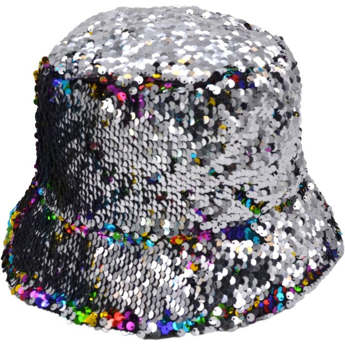 Sequin Bucket Hat