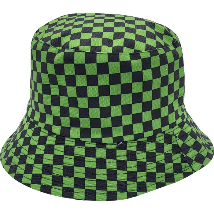 Checkerboard Reversible Fisherman Bucket Hat (12pcs)