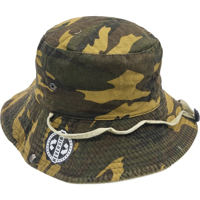 Reversible Safari Fisherman Bucket Hat (12pcs)