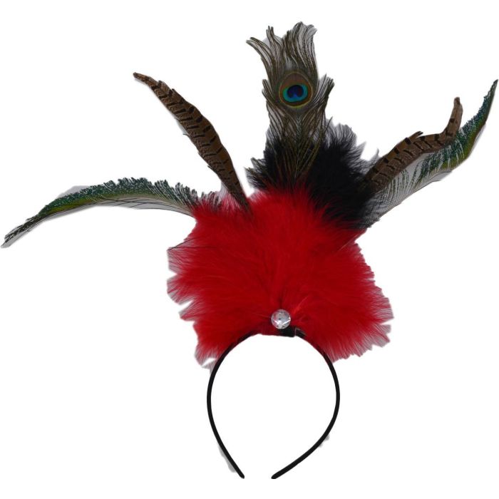 Feathered Carnival Headband (12pcs)