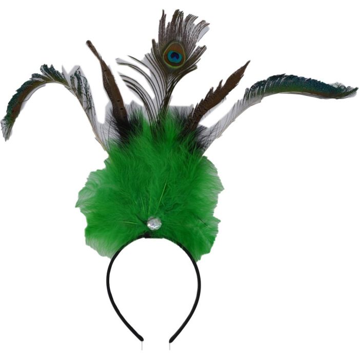 Feathered Carnival Headband (12pcs)