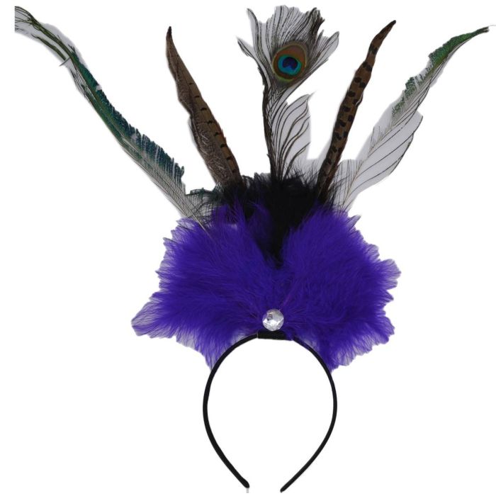 Feathered Carnival Headband (12pcs)