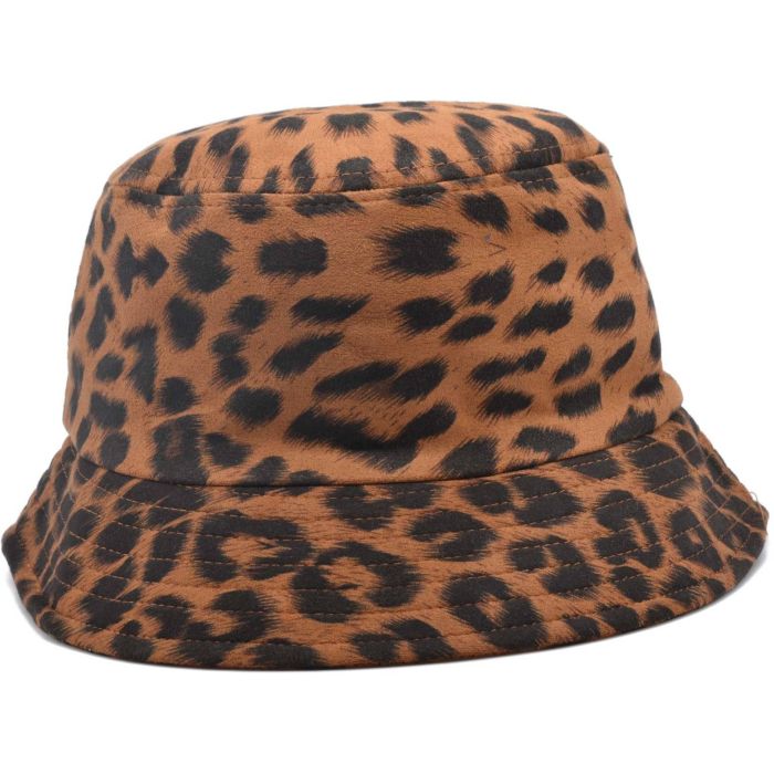 Leopard Fisherman Bucket Hat (12pcs)