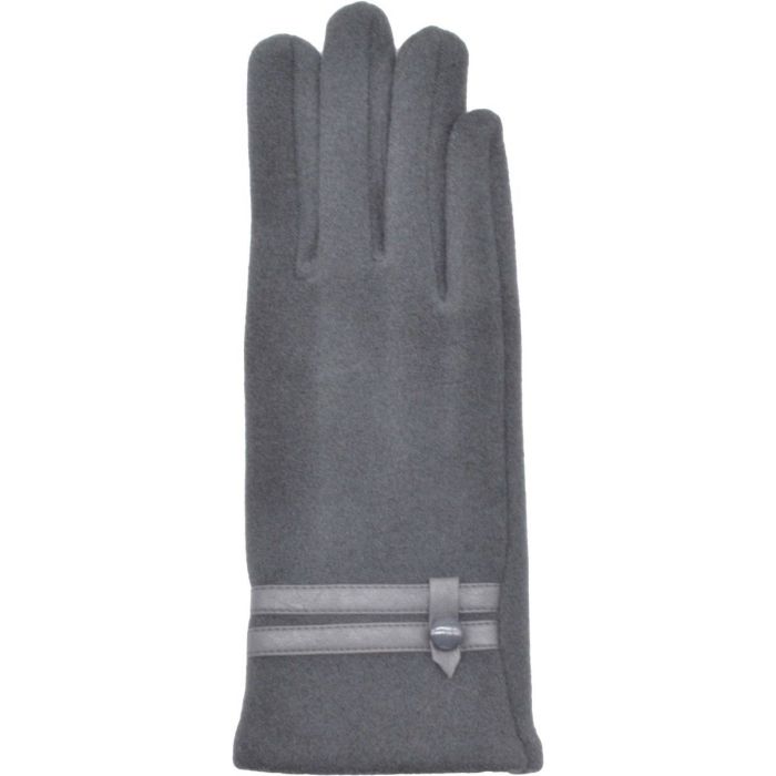 Womens Strapped Woolly Gloves (12pcs)