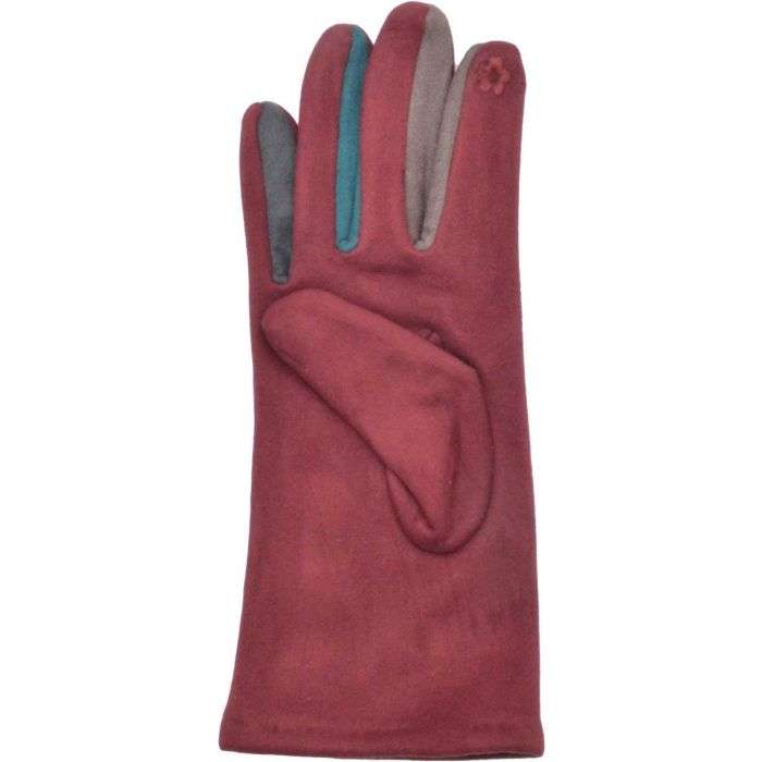 Womens Real Pompom Woolly Gloves (12pcs)