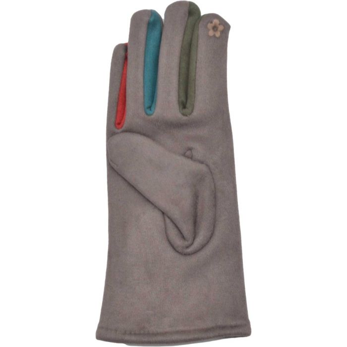 Womens Real Pompom Woolly Gloves (12pcs)